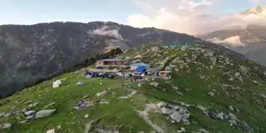 Triund Trek near McLeod Ganj and Dharamkot, Himachal Pradesh